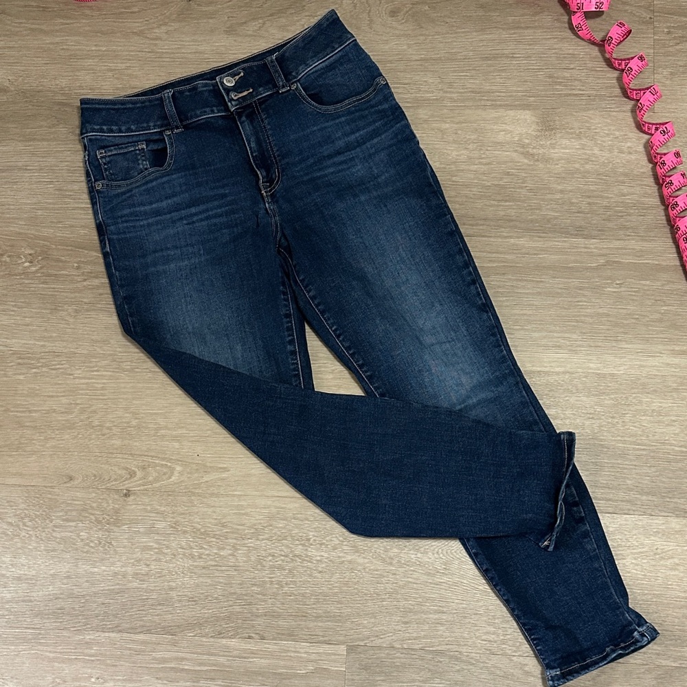 Maurices Dark Wash Skinny Jeans